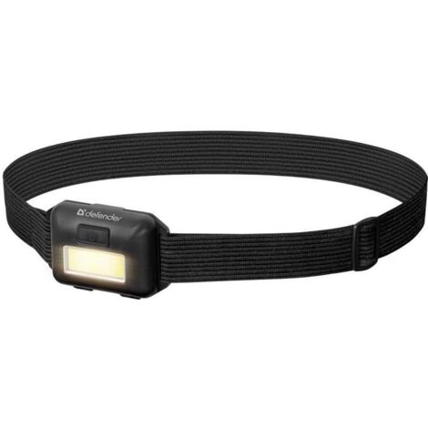 Defender FL-01 Taschenlampe, COB, 3 Modi, Stirnlampe