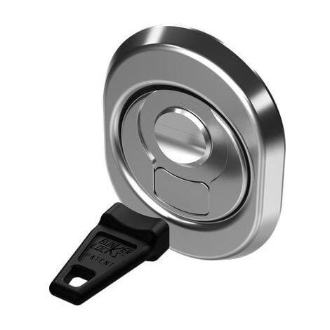 DEFENDER MAGNETICO BKL CIPIERRE CROMO SATINATO F.SAG I.MM 38 D.MM 50 H.MM 18