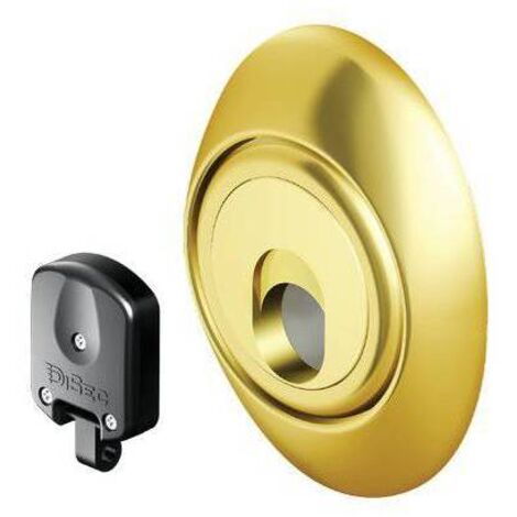 DEFENDER MAGNETICO MAG3G SUPER TOP DISEC - INOX OTTTONE PVD F.S. I.MM 38 D.MM 55 H.MM 20 - 1 pezzo