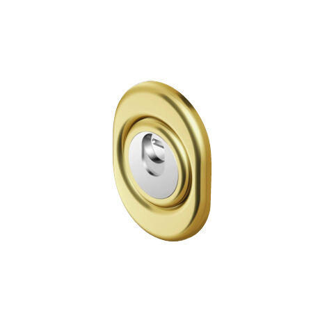 DEFENDER MAGNETICO PER SERRATURE 'MR 500F' inox ottone lucido