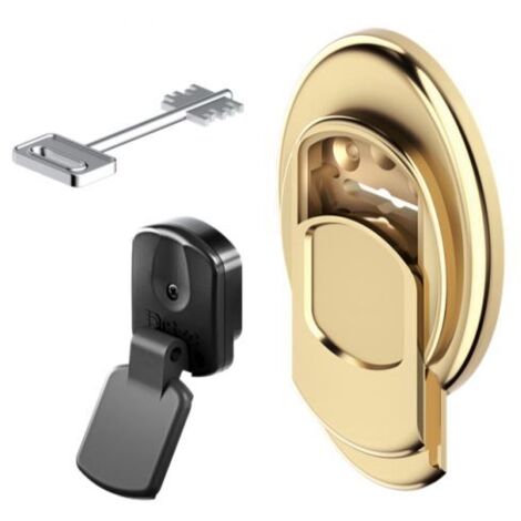 Defender Magnetico Porta Blindata Serrature Doppia Mappa Oro Disec MG3551DM
