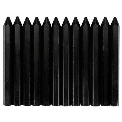 Defi - craie grasse - noire - 12 pcs
