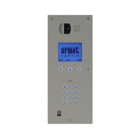 Défilement de noms BIBUS video 8l inox clavier URMET 98171100