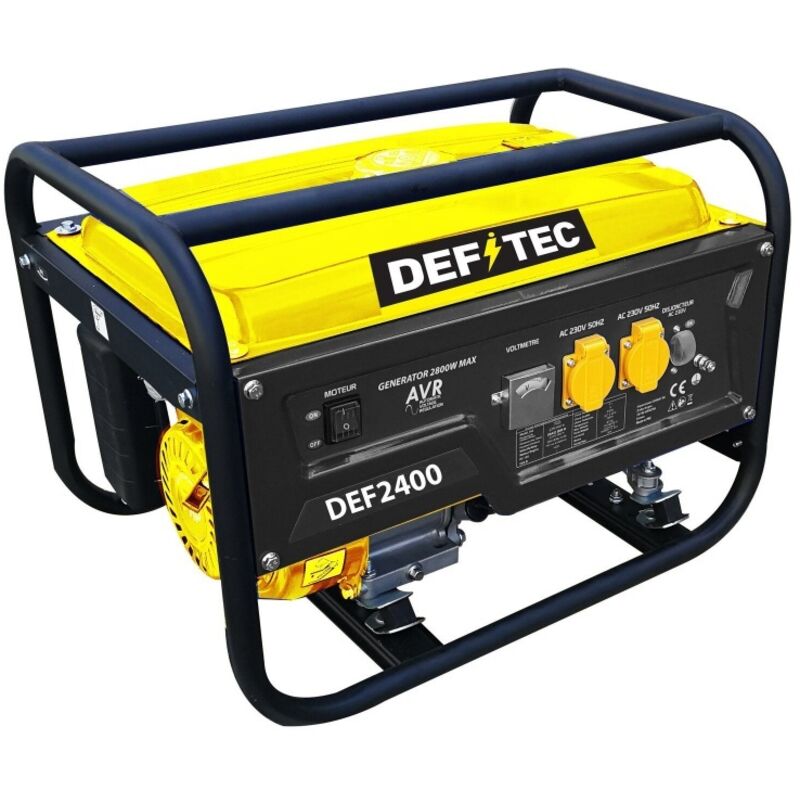 DEFITEC  Groupe &eacute;lectrog&egrave;ne essence de chantier  Def2400, 2000 watts