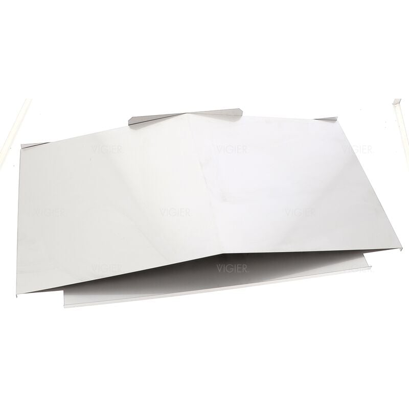 Supra - deflecteur alu tertio C760V 74 76 79 620X335MM 15435