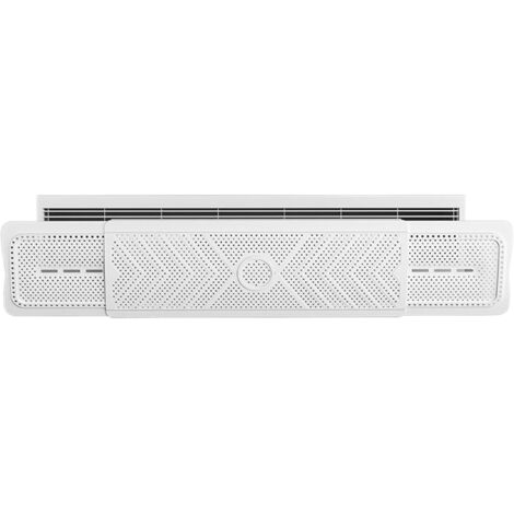 Déflecteur d'air réglable pour sortie de plafond - chauffage -