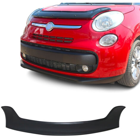 Déflecteur de Capot Compatible avec Fiat 500L 2013-2023 en Acrylique Noir