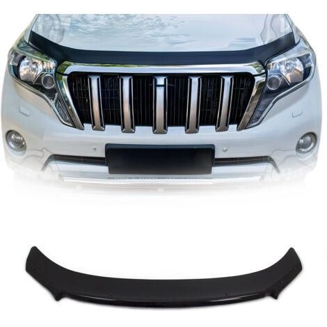 Déflecteur de Capot Compatible avec Toyota Land Cruiser Prado 2015-2024 Noir