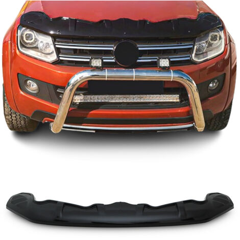 Déflecteur de Capot Compatible avec VW Amarok 2010-2020 Noir en ABS