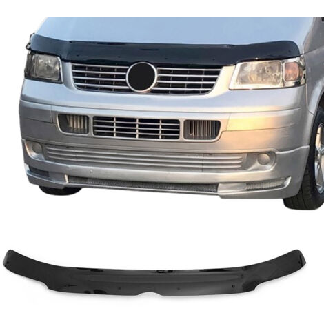 Déflecteur de Capot Compatible avec VW Transporter T5 2003-2009 Acrylique Noir