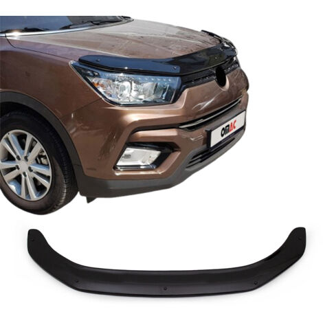 Déflecteur de Capot pour Ssangyong Tivoli 2015-2023 en Acrylique Noir