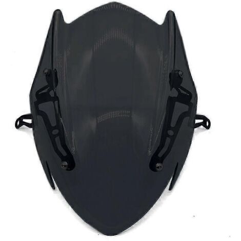 Déflecteur de pare-brise avec support pour Suzuki GSX-S750 (2017-2020, 2021-2022) - Accessoires moto GSX-S750 - Noir