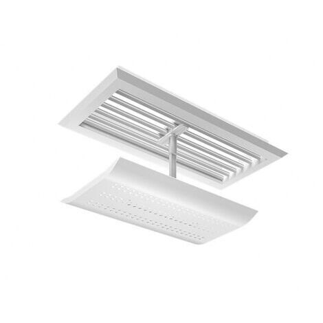 Déflecteur De Pare-Brise En Plastique Abs Blanc Pour Climatiseur Accessoire De Climatisation Sortie De Climatiseur Pièce Climatisée