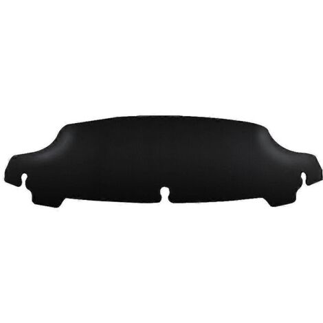 Déflecteur de vent de carénage supérieur pour Harley Touring Street Electra Glide Ultra Limited 14-20 - Noir 4,5 pouces