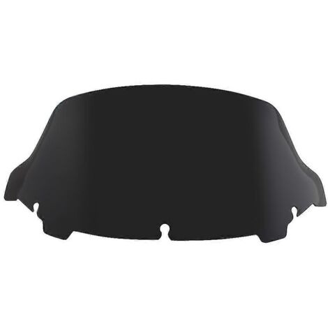 Déflecteur de vent pour carénage supérieur de moto Harley Touring Street Electra Glide Ultra Limited 14-20 - Noir 10,5 pouces