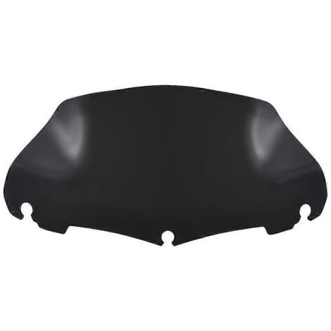 Déflecteur de vent pour carénage supérieur de moto Harley Touring Street Electra Glide Ultra Limited 14-20 - Noir 9 pouces