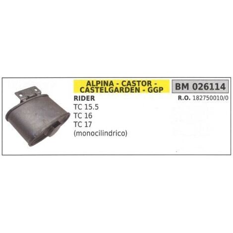 Déflecteur d'échappement ALPINA tracteur de pelouse tondeuse TC 15.5 026114