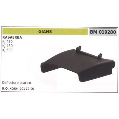 Déflecteur d'échappement GIANS tondeuse KJ 430 480 019280