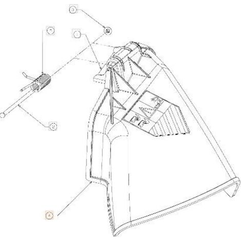 DÉFLECTEUR ORIGINAL EMAK C63105229