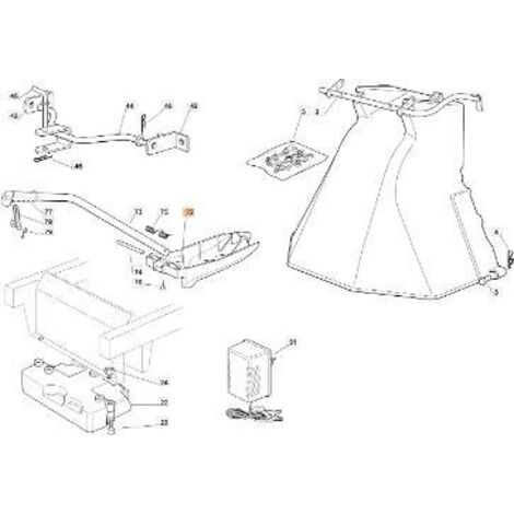 DÉFLECTEUR ORIGINAL EMAK G325140097E0