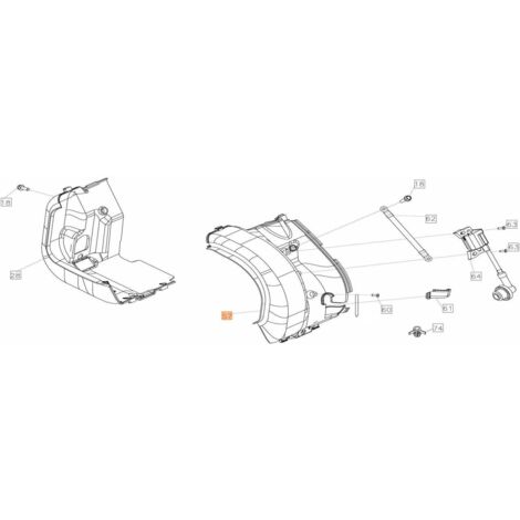 DÉFLECTEUR ORIGINAL EMAK L66152482