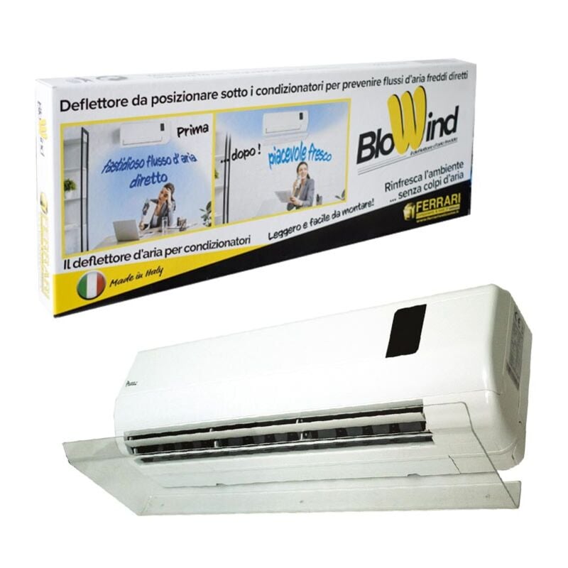 Déflecteur pour climatiseur à soufflerie L690xH50xP250mm