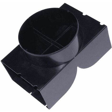 Deflecteur tuyau filtrant d'origine (C00091129, C00273130) Hotte ARISTON HOTPOINT, BAUKNECHT, IGNIS, IKEA WHIRLPOOL, INDESIT, KITCHENAID, LADEN, SCHOLTES, WHIRLPOOL