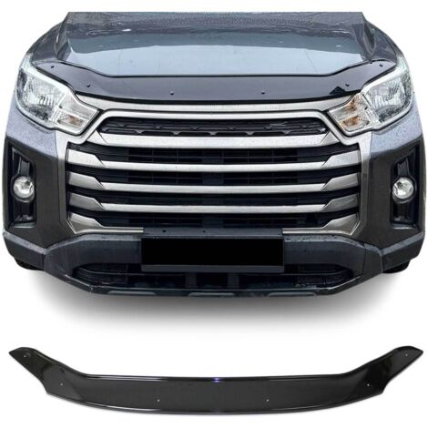 Deflecteurs d'air capot de voiture pour Ssangyong Musso 2018-2026 2018-2026 Noir