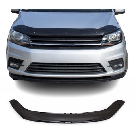 Deflecteurs d'air Capot de Voiture pour VW Caddy 2015-2020 Acrylique Noir