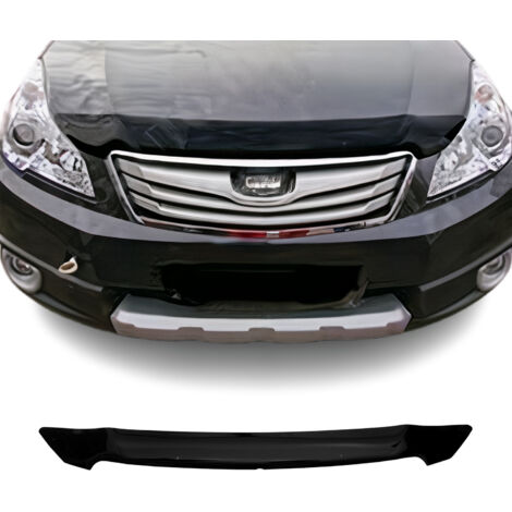 Deflecteurs d'air capot de voiture Protection pour Subaru Legacy Outback 2010-2014 Acrylique foncé Noir