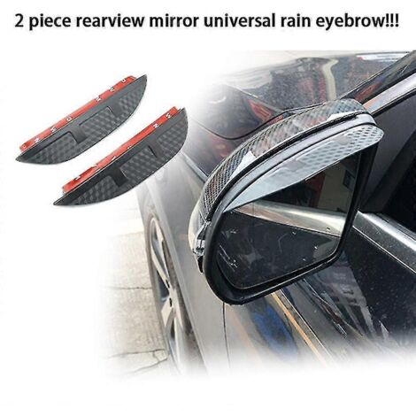 Déflecteurs de fenêtre pour Toyota Previa XR30 XR40 Estima Tarago 2000-2005 - Accessoires auto - Protection anti-pluie pour rétroviseur intérieur - Pare-soleil anti-pluie