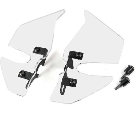 Déflecteurs de vent latéraux et avant transparents pour pare-brise de moto BMW F750GS, F850GS, F 850, Gs 750 (à partir de 2018, 2019 et 2020).