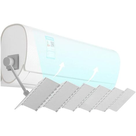 Deflector de aire acondicionado ajustable, deflector de aire restringido