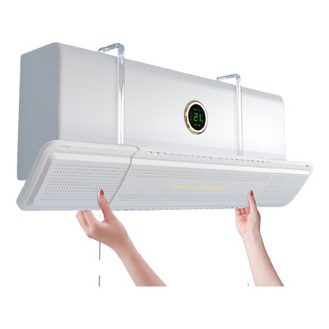 Deflector de aire acondicionado multifuncional, Deflector ajustable de fácil instalación para el hogar y el dormitorio, envío directo,Blanco,CHINA