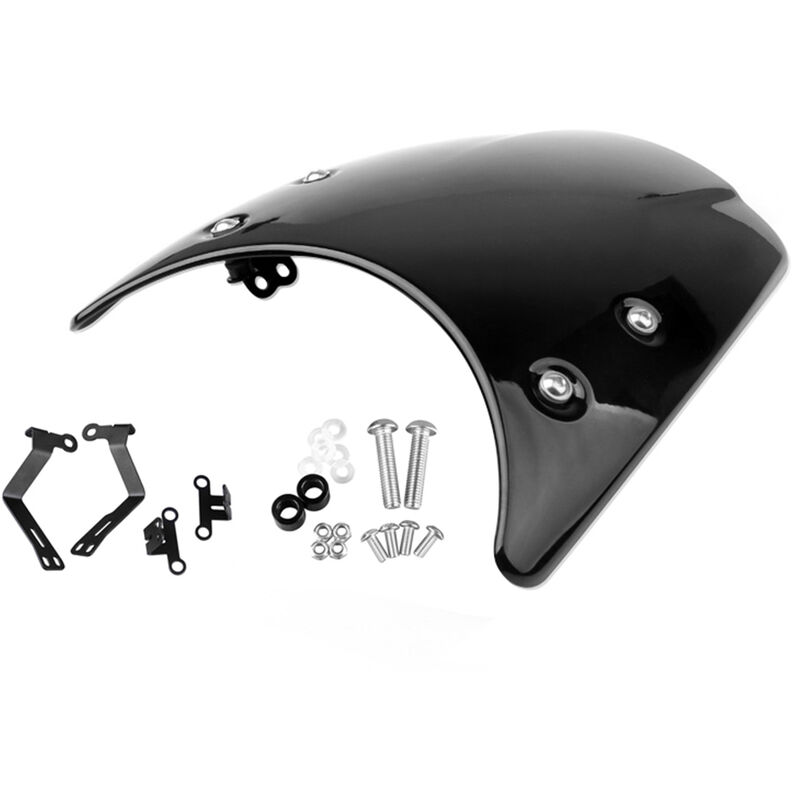 

Happyshop - Deflector de viento para parabrisas de motocicleta Universal, proteccion ajustable, reemplazo de parabrisas para BMW R NINE T R9T