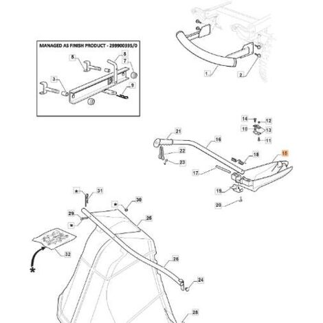 DEFLECTOR ORIGINAL EMAK G325140104E1R