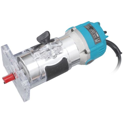 Défonceuse électrique portative compacte à fil, outil de coupe-bois pour le travail du bois, prise américaine 110 V