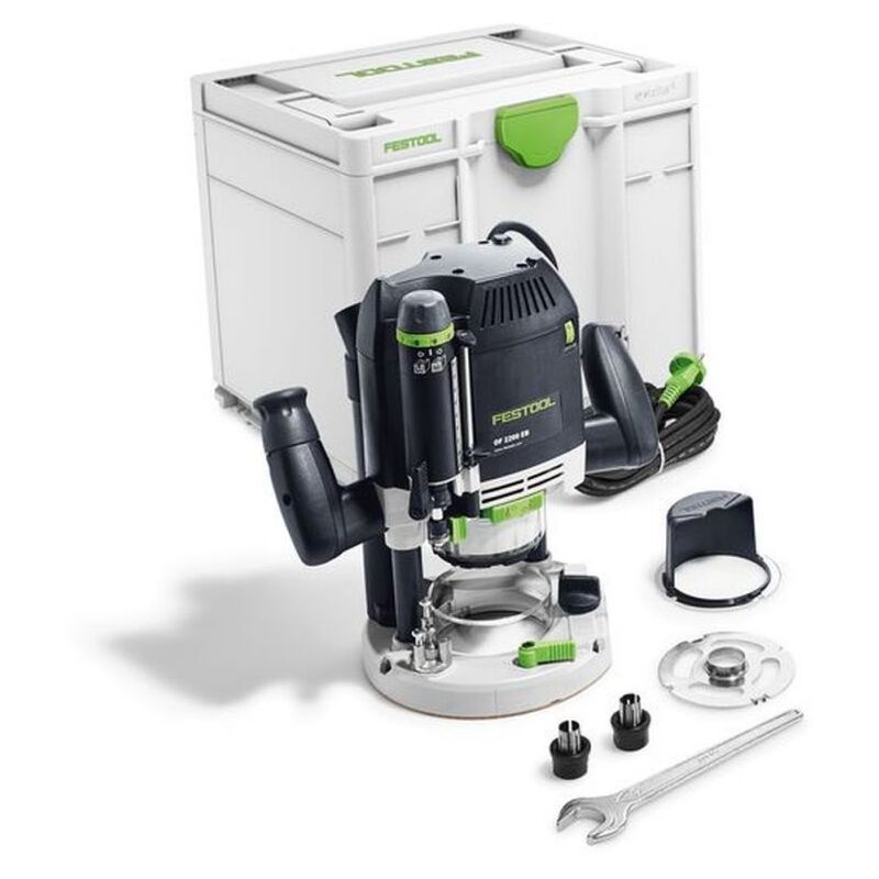 Festool - Défonceuse of 2200 EBQ-Plus 2200W avec accessoires et Systainer - 576215