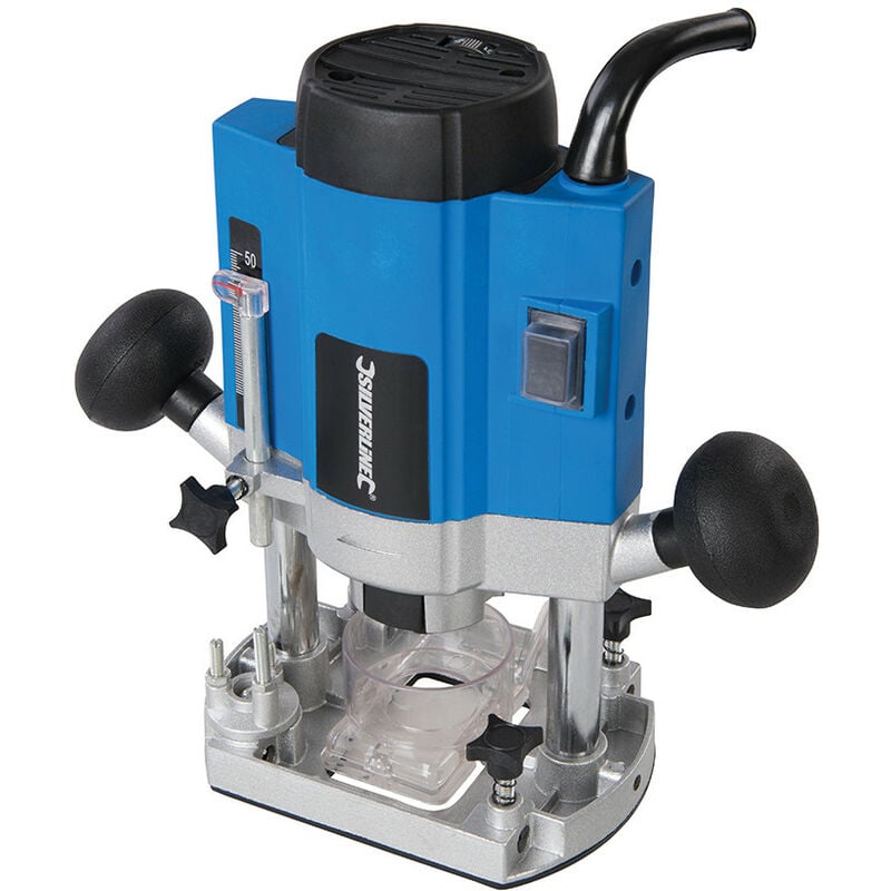 Silverline - Top promo defonceuse plongeante 1/4, 1 020 w