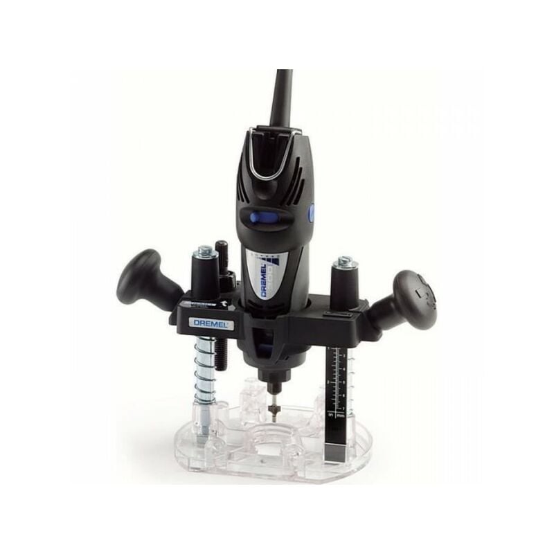 Dremel - Defonceuse plongeante 335 - Pour outil multi-usage type 3000 ou 4000 - Bois - Gris