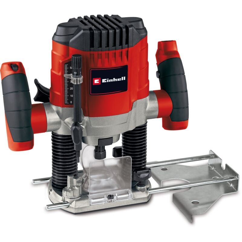 Einhell - Défonceuse tc-ro 1155 e (1100 w, Régime 11000-30000 trs/min, Hauteur de levée : 55 mm, Pince de serrage : ø 8 et ø 6 mm, Butée 'révolver' à