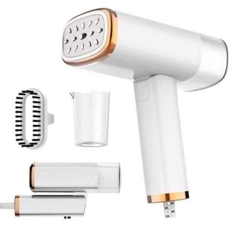Défroisseur à Vapeur, 1000 W Mini Fer à Repasser Pliable, Steamer Defroisseur Vapeur, Fer à Repasser de Voyage Portable avec 100 ml Réservoir dEau, Débit de Vapeur Continu