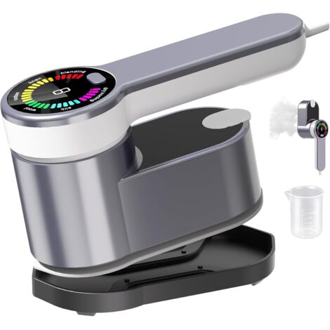 Defroisseur Vapeur, 1200W Fer à Repasser Vertical Portable, 2 in 1 Défroisseur Vapeur à Main avec 120ml Réservoir d'eau et écran LED