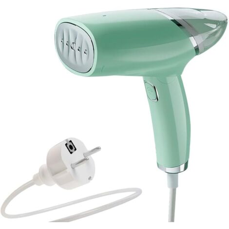 Défroisseur Vapeur à Main, 1000W 2 en 1 Fer à Repasser Pliable avec 100ML Réservoir d'eau Visuel pour la Maison, les Voyages, le Repassage Humide et Sec