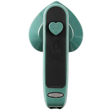 Défroisseur vapeur portable compact - Mini fer à vapeur portatif pour les voyages et les vêtements (vert)