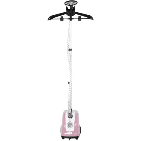 Défroisseur vapeur vertical 1,4L 1950W 32g/min tige télescopique rose noir