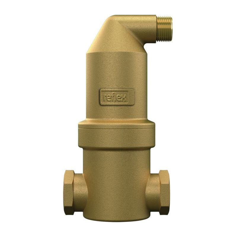 Séparateur de microbulles Exvoid 9251020 a 2000 , ig 2000 ", horizontal, 110 °c, 10 bar, laiton - Reflex