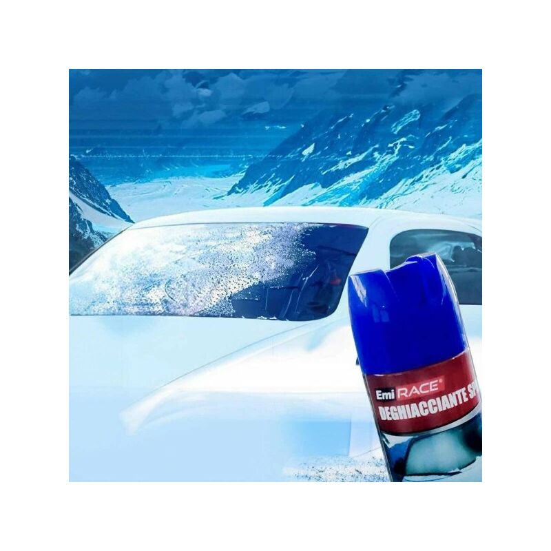 Image of Spray Deghiacciante Istantaneo per Parabrezza Auto 200 ml Made In Italy