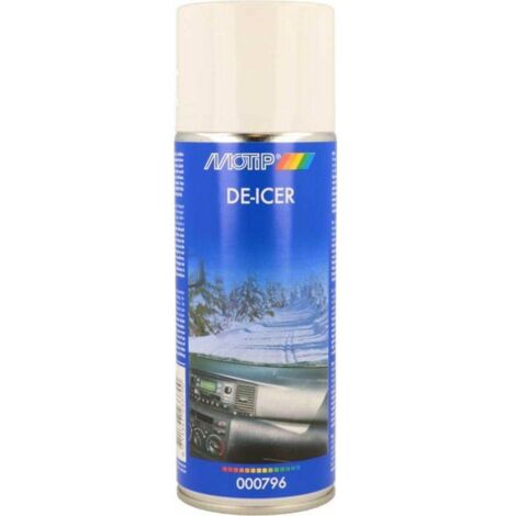 Dégivrant en aérosol de 400ml MOTIP