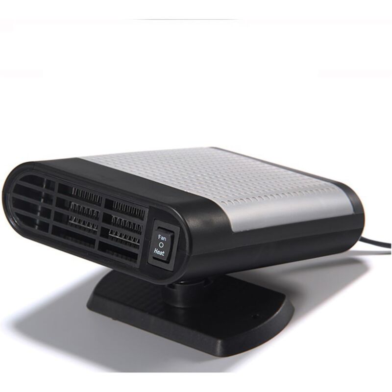 Choyclit - Dégivreur De Chauffage De Voiture Portable 12V, Chauffage Et Ventilateur 2 En 1, Chauffage D'été Et D'hiver Ou Ventilateur De